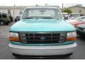 1994 Bright Calypso Green Metallic Ford F150 XL Regular Cab  photo #5