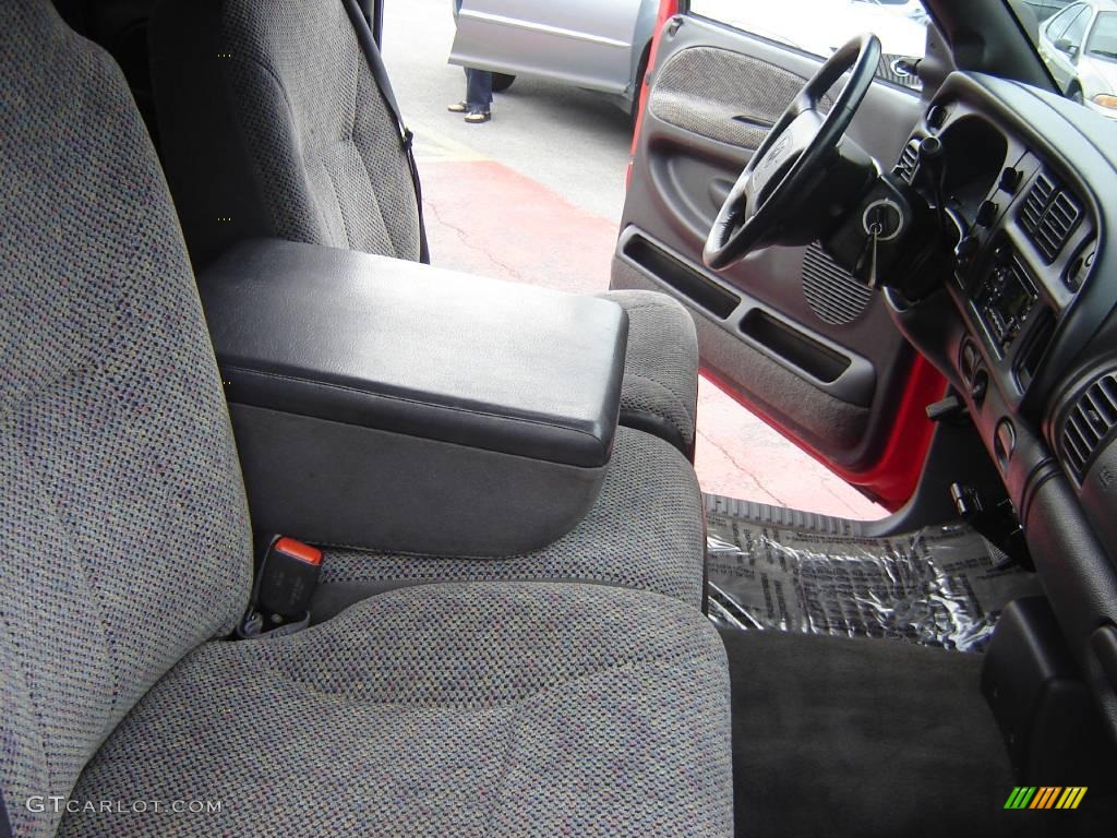 2000 Ram 2500 SLT Extended Cab - Flame Red / Agate photo #15