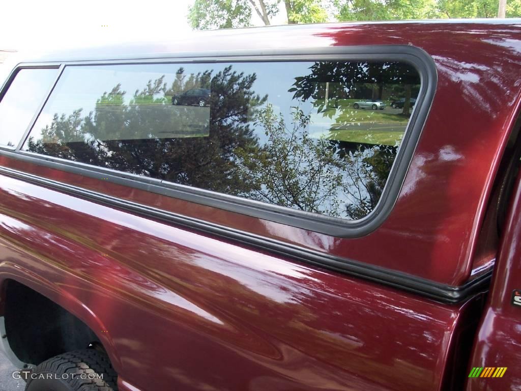 2001 Ram 1500 SLT Regular Cab 4x4 - Dark Garnet Red Pearl / Agate photo #27