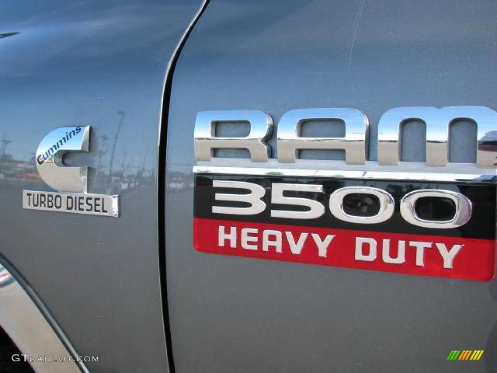 2007 Ram 3500 Big Horn Quad Cab 4x4 - Mineral Gray Metallic / Medium Slate Gray photo #9