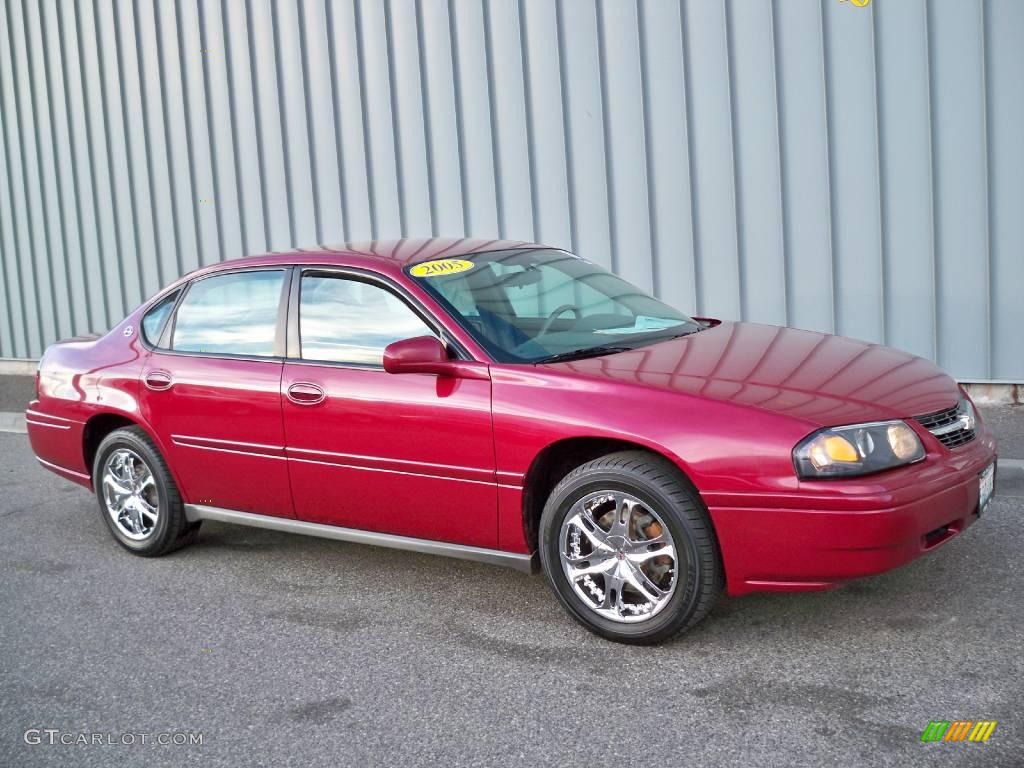 2005 Impala  - Sport Red Metallic / Medium Gray photo #1