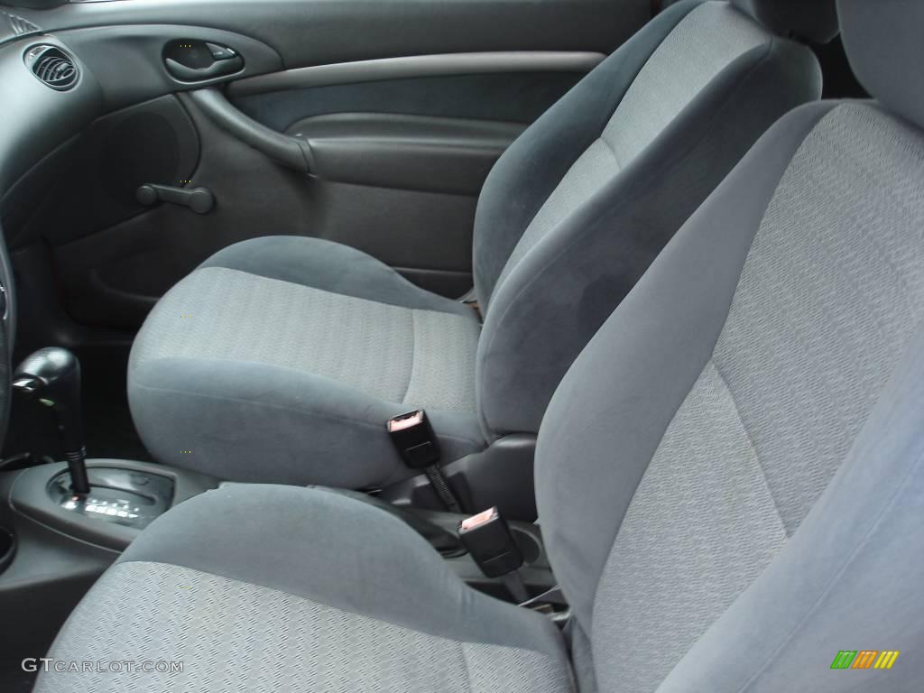 2000 Focus ZX3 Coupe - Infra-Red / Dark Charcoal photo #8