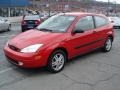 2000 Infra-Red Ford Focus ZX3 Coupe  photo #17