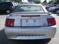 2000 Silver Metallic Ford Mustang V6 Convertible  photo #6