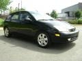 2002 Pitch Black Ford Focus ZX5 Hatchback  photo #3