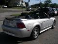 2000 Silver Metallic Ford Mustang V6 Convertible  photo #27