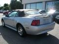 2000 Silver Metallic Ford Mustang V6 Convertible  photo #28