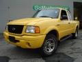 Chrome Yellow 2002 Ford Ranger Edge SuperCab