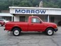 Bright Red 2001 Ford Ranger Regular Cab