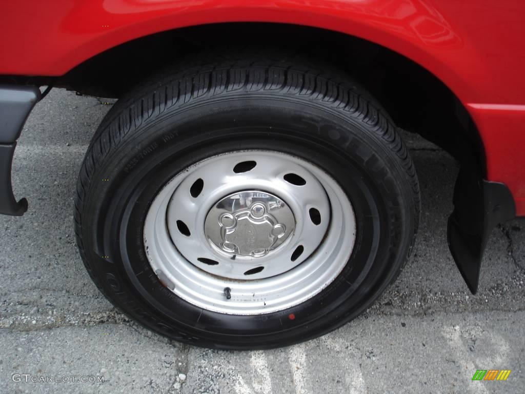 2001 Ranger Regular Cab - Bright Red / Dark Graphite photo #15