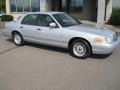 2002 Silver Frost Metallic Ford Crown Victoria LX  photo #12