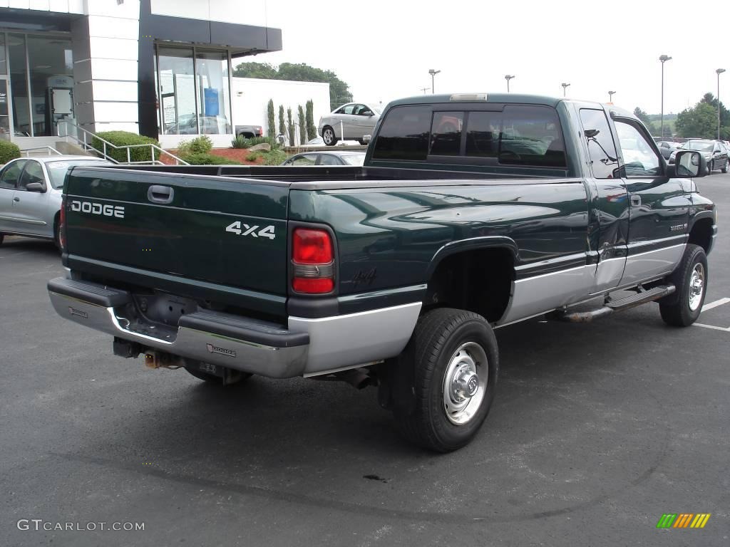 2001 Ram 2500 ST Quad Cab 4x4 - Forest Green Pearl / Agate photo #2