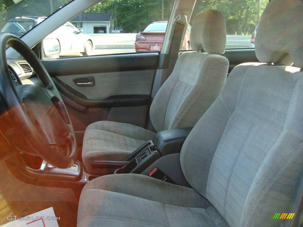 2001 Legacy L Sedan - Wintergreen Metallic / Gray photo #8