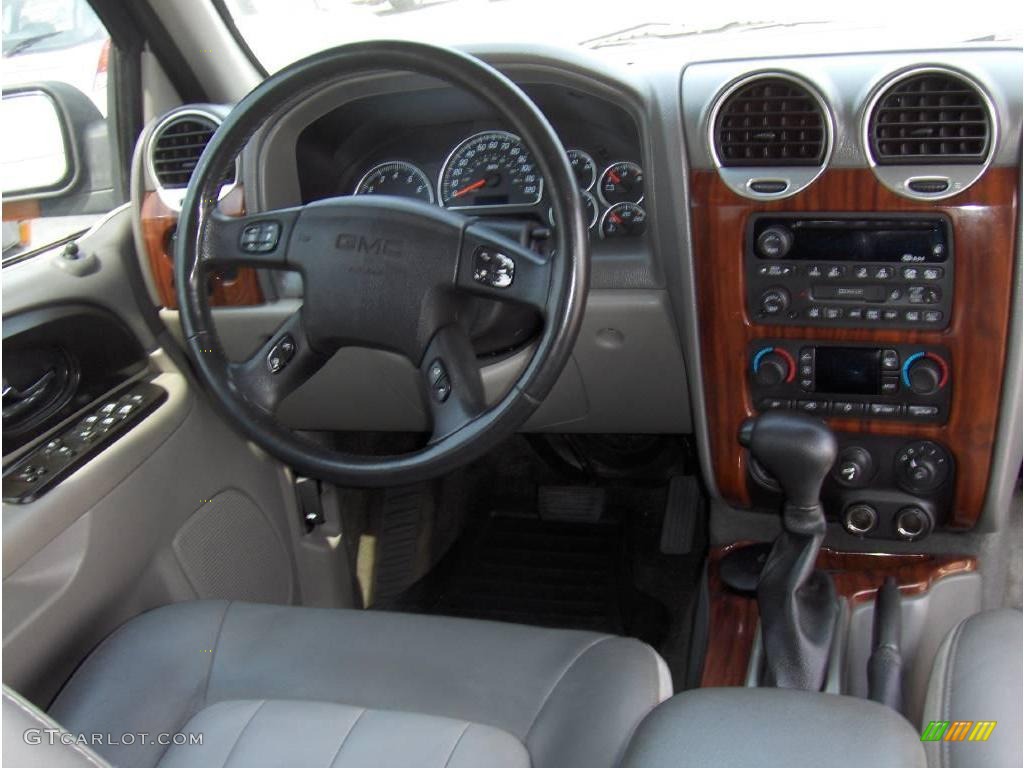 2002 Envoy SLT - Pewter Metallic / Dark Pewter photo #8