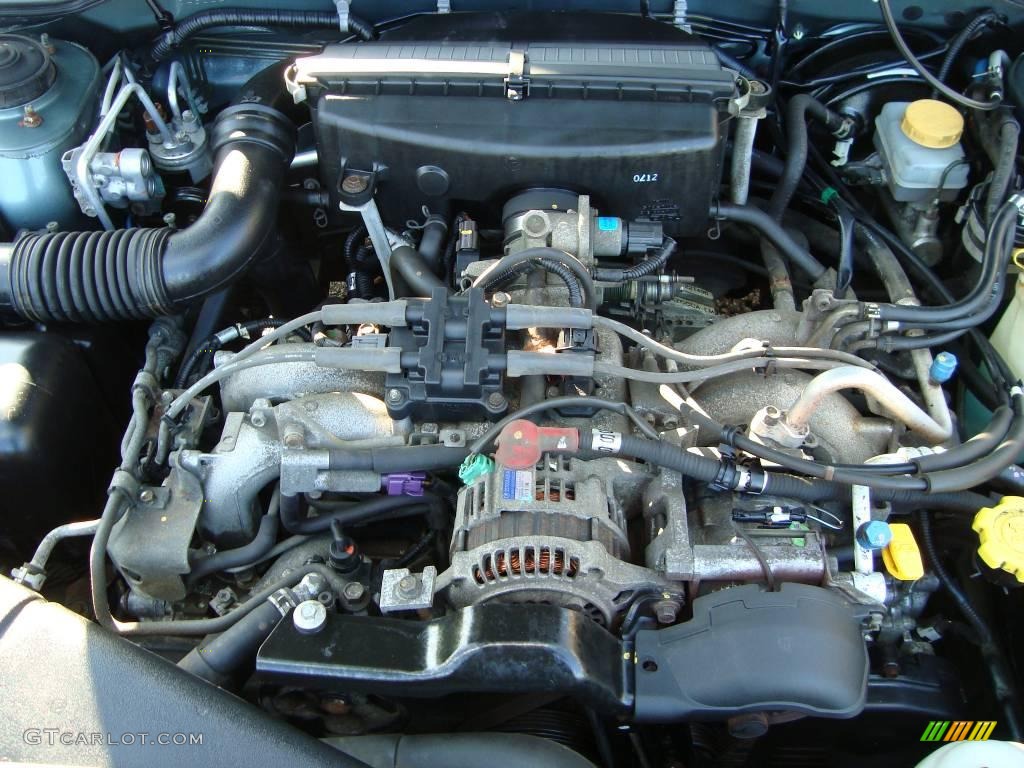 2001 Legacy L Sedan - Wintergreen Metallic / Gray photo #17