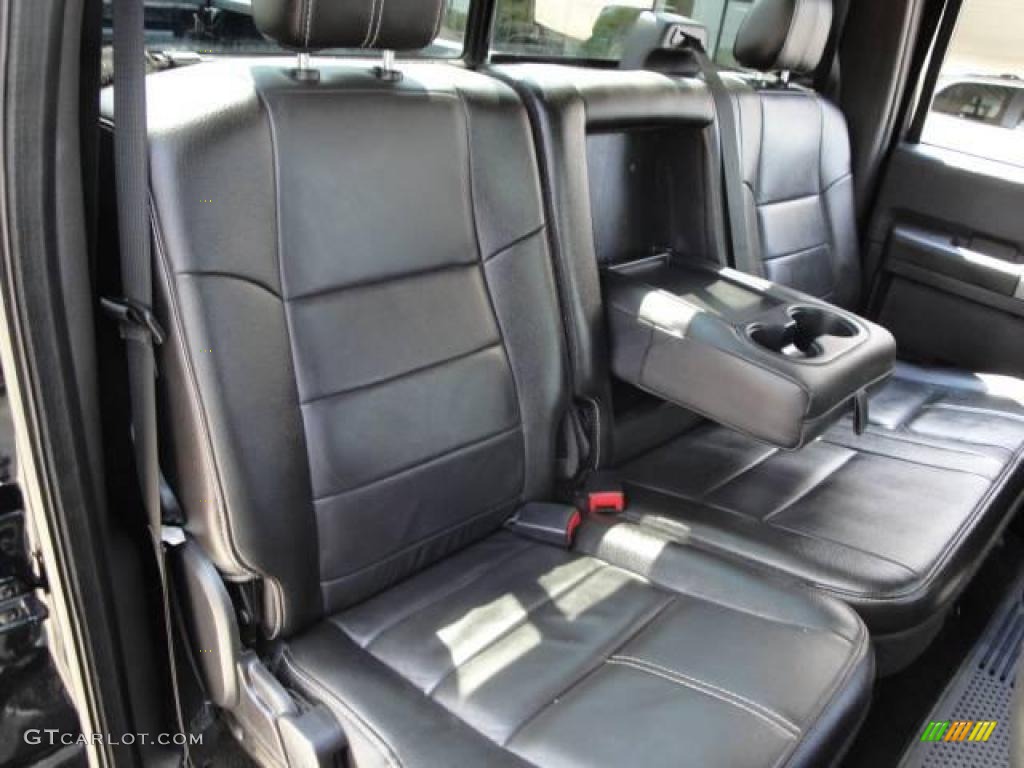 2008 F350 Super Duty FX4 Crew Cab 4x4 - Black / Black photo #15
