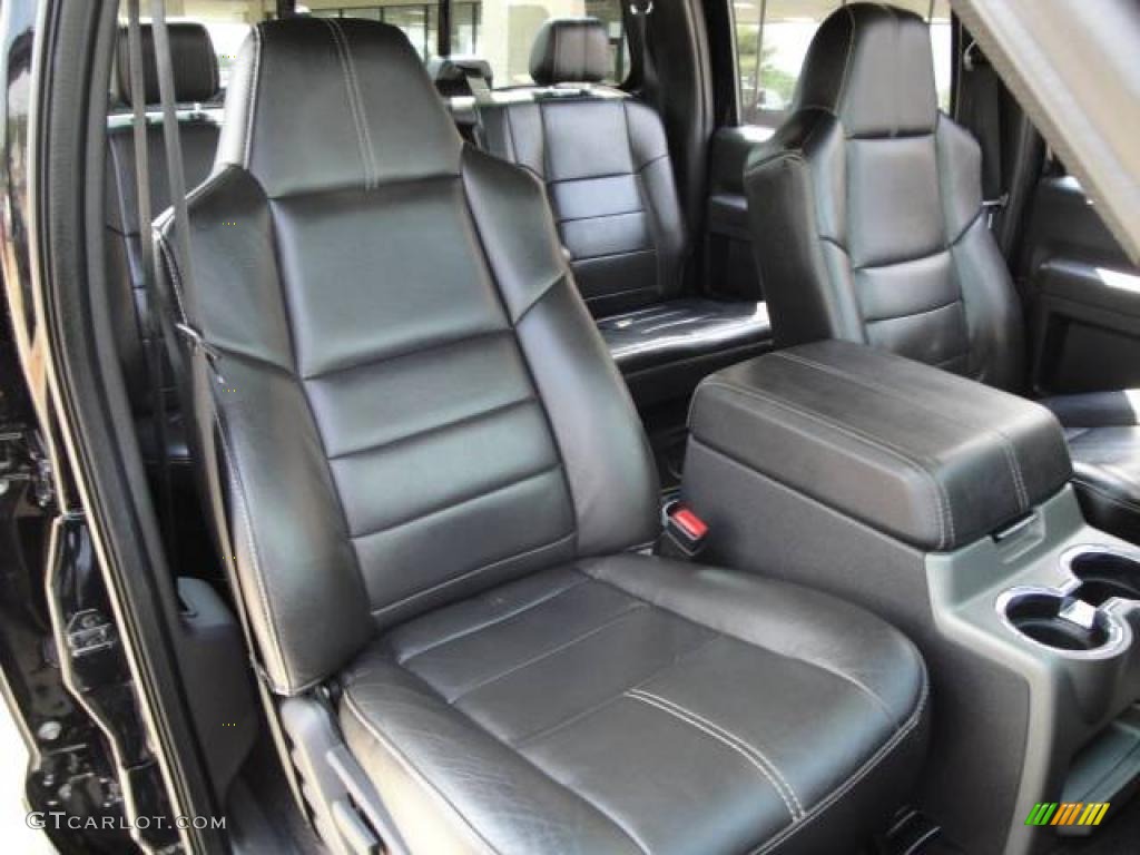 2008 F350 Super Duty FX4 Crew Cab 4x4 - Black / Black photo #17