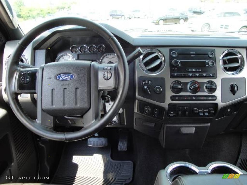 2008 F350 Super Duty FX4 Crew Cab 4x4 - Black / Black photo #19