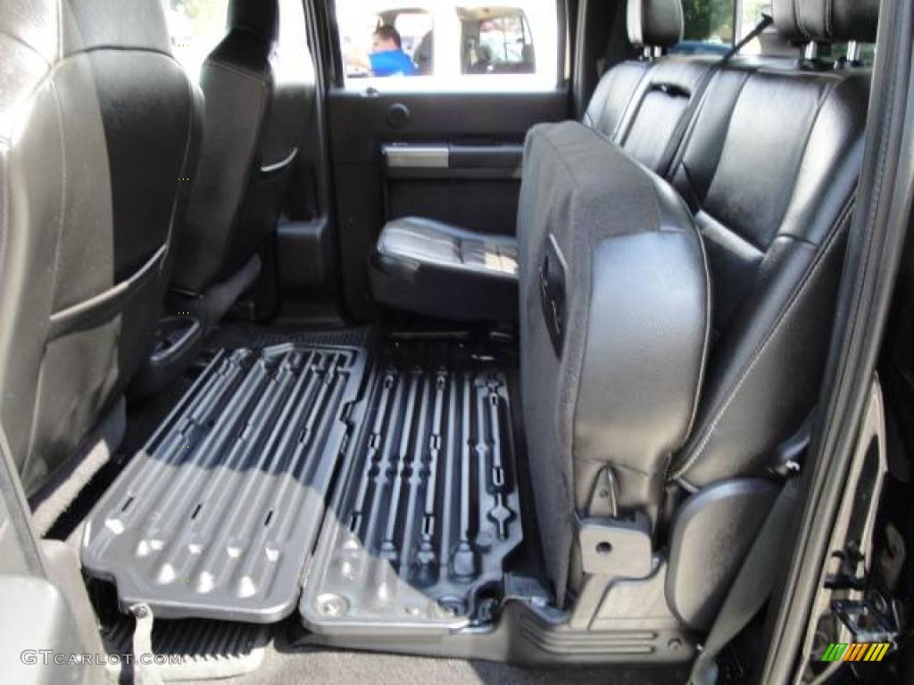 2008 F350 Super Duty FX4 Crew Cab 4x4 - Black / Black photo #27