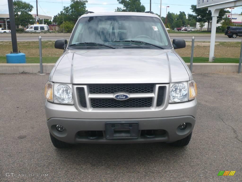 2003 Explorer Sport XLT 4x4 - Silver Birch Metallic / Graphite Grey photo #2