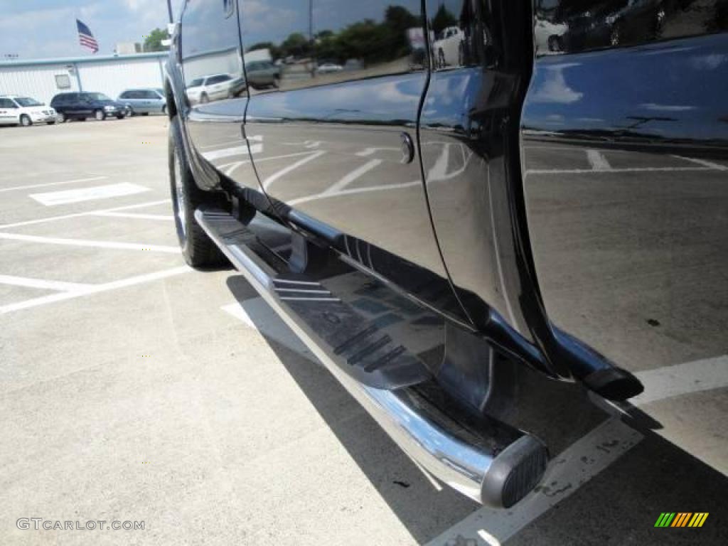 2008 F350 Super Duty FX4 Crew Cab 4x4 - Black / Black photo #37