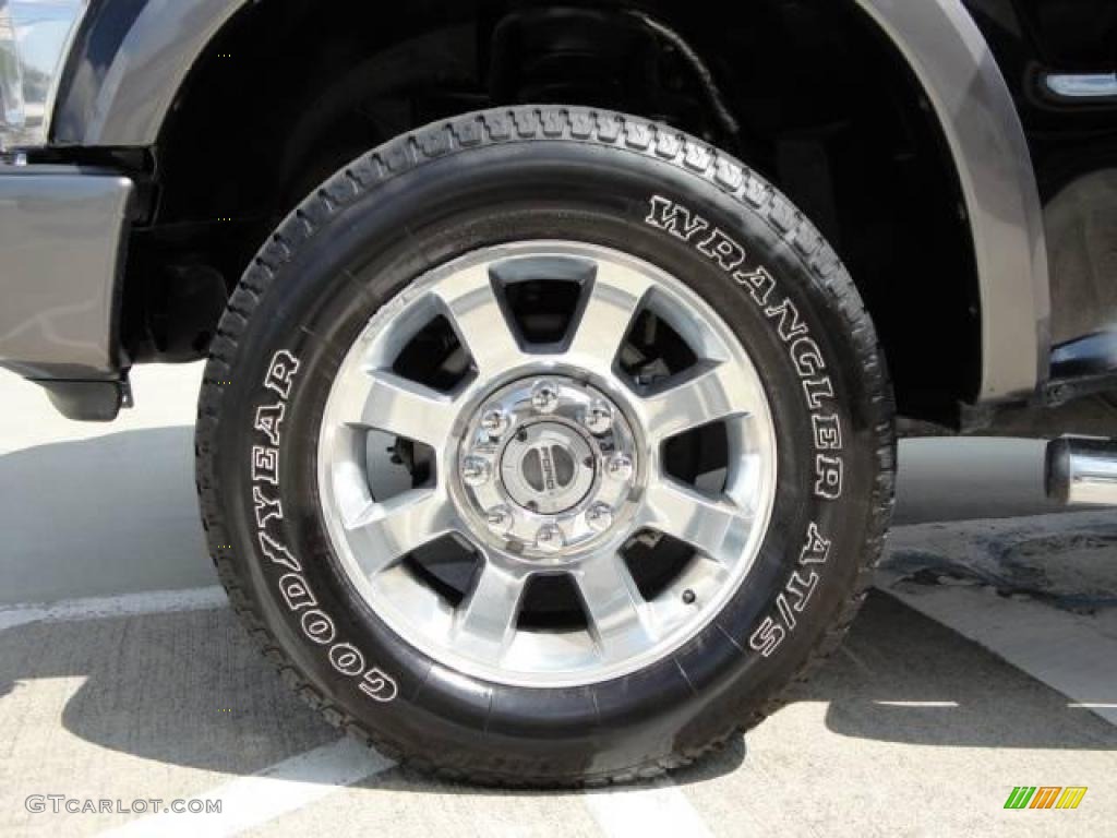 2008 F350 Super Duty FX4 Crew Cab 4x4 - Black / Black photo #39