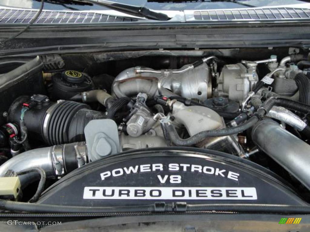 2008 F350 Super Duty FX4 Crew Cab 4x4 - Black / Black photo #40