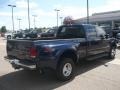 2003 True Blue Metallic Ford F350 Super Duty Lariat Crew Cab 4x4 Dually  photo #6