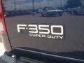 2003 True Blue Metallic Ford F350 Super Duty Lariat Crew Cab 4x4 Dually  photo #11