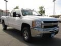 2008 Summit White Chevrolet Silverado 3500HD LTZ Crew Cab 4x4  photo #3