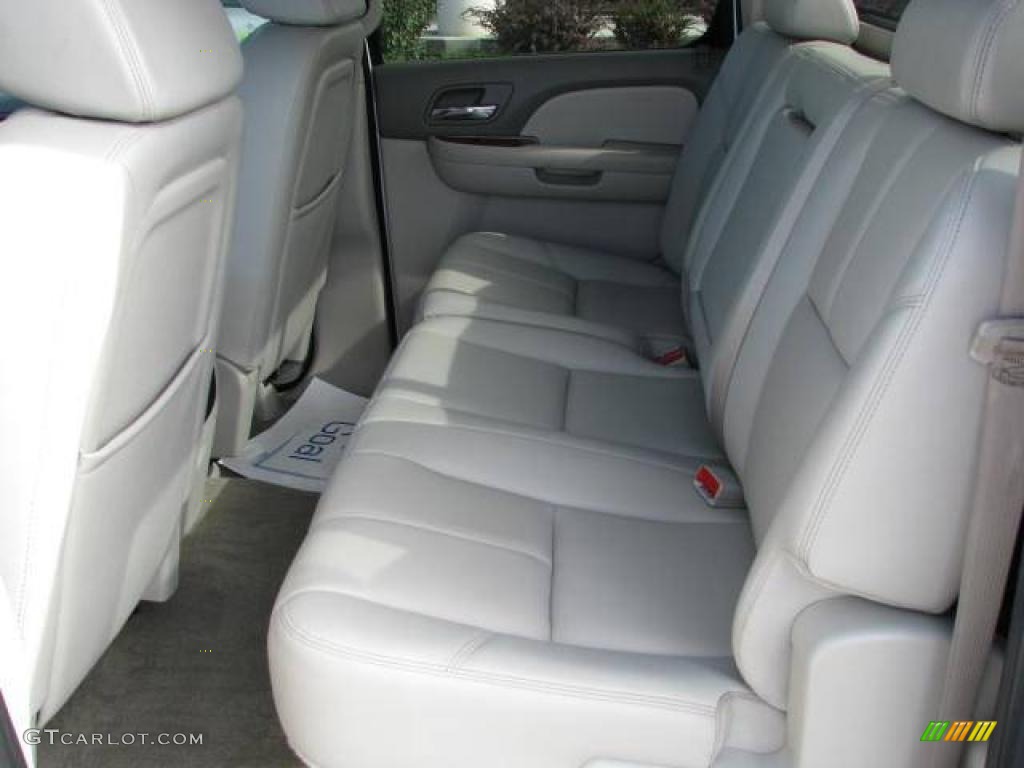 2008 Silverado 3500HD LTZ Crew Cab 4x4 - Summit White / Light Titanium photo #7