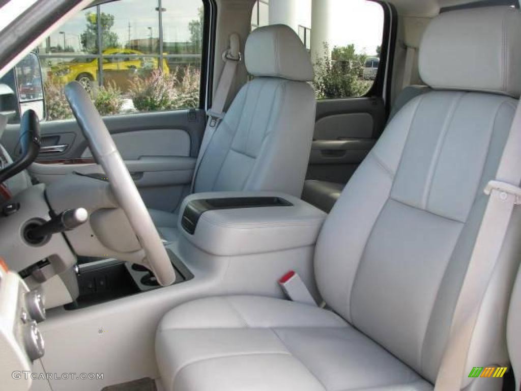 2008 Silverado 3500HD LTZ Crew Cab 4x4 - Summit White / Light Titanium photo #8