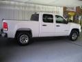 2008 Summit White GMC Sierra 1500 SLE Crew Cab 4x4  photo #3