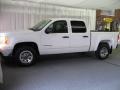 2008 Summit White GMC Sierra 1500 SLE Crew Cab 4x4  photo #6