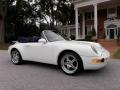 1995 Grand Prix White Porsche 911 Carrera Cabriolet  photo #10