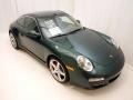 2009 Porsche Racing Green Metallic Porsche 911 Targa 4S  photo #26