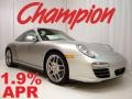 2009 Arctic Silver Metallic Porsche 911 Targa 4S  photo #1