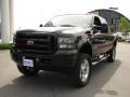 Black - F350 Super Duty Lariat Outlaw Crew Cab 4x4 Photo No. 2