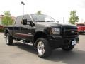 Black - F350 Super Duty Lariat Outlaw Crew Cab 4x4 Photo No. 3