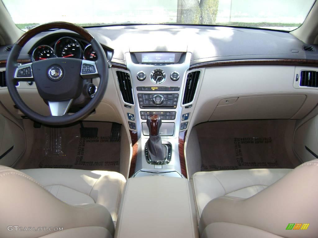 2009 CTS Sedan - Crystal Red / Cashmere/Cocoa photo #14