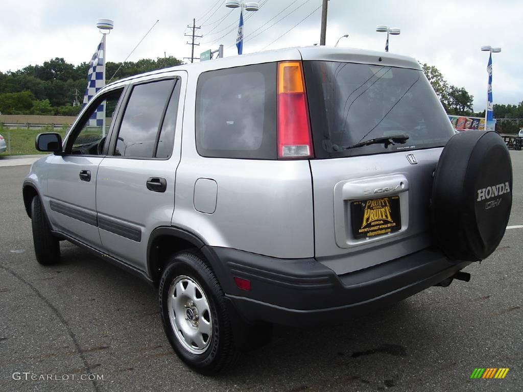 2001 CR-V LX 4WD - Satin Silver Metallic / Dark Gray photo #3
