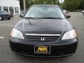 2001 Nighthawk Black Pearl Honda Civic EX Sedan  photo #8