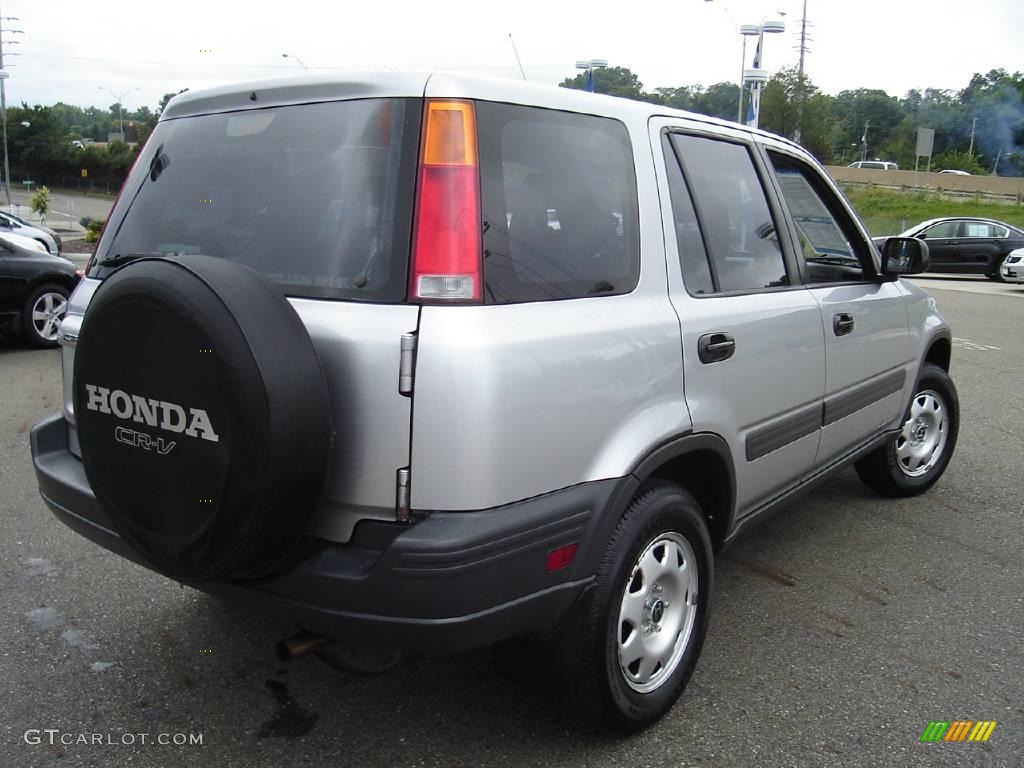 2001 CR-V LX 4WD - Satin Silver Metallic / Dark Gray photo #5