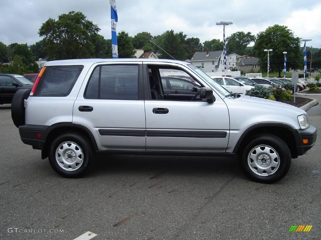 2001 CR-V LX 4WD - Satin Silver Metallic / Dark Gray photo #6