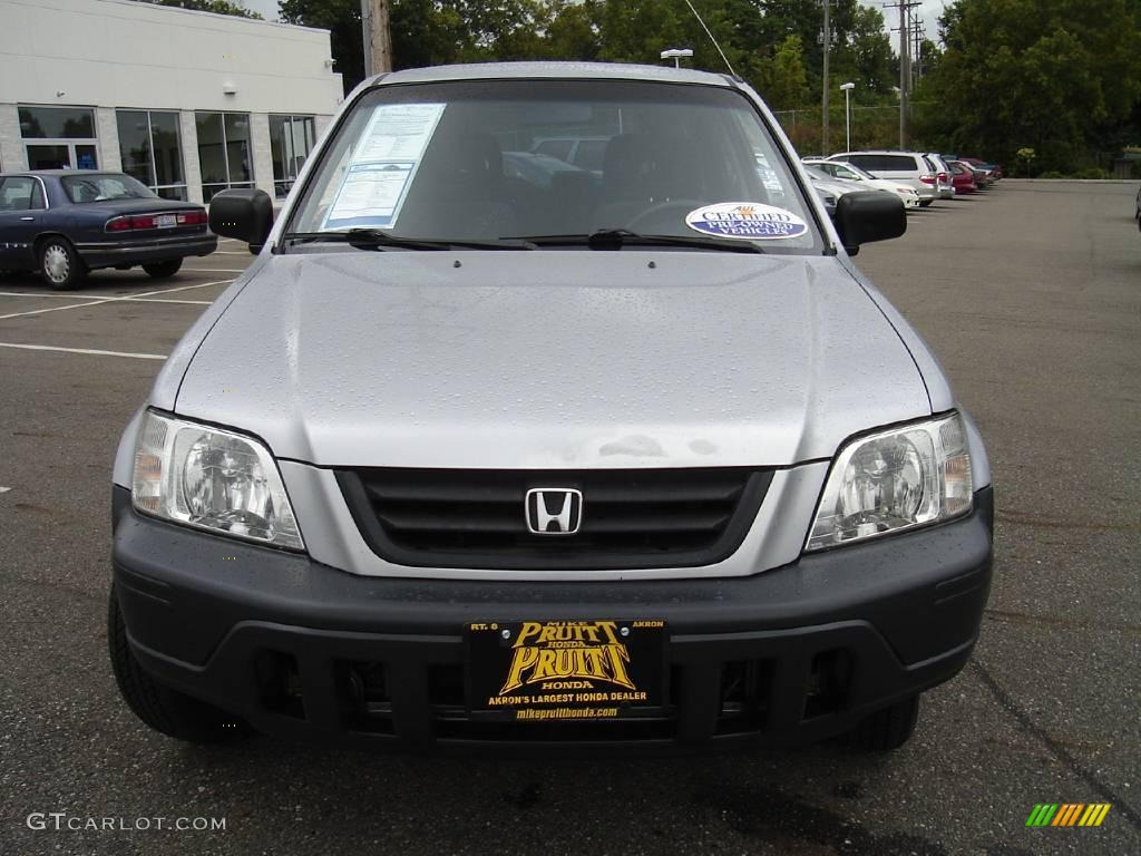 2001 CR-V LX 4WD - Satin Silver Metallic / Dark Gray photo #8