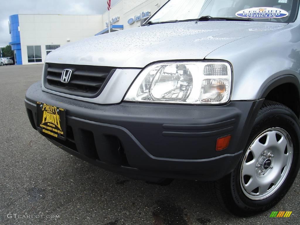 2001 CR-V LX 4WD - Satin Silver Metallic / Dark Gray photo #9