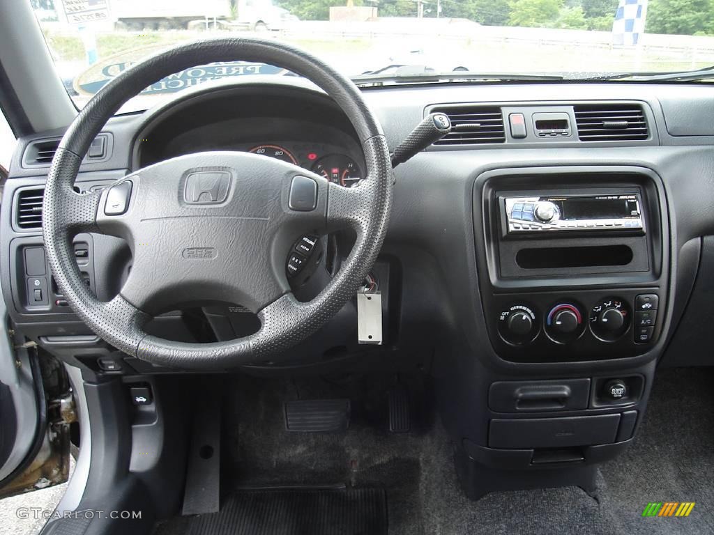 2001 CR-V LX 4WD - Satin Silver Metallic / Dark Gray photo #16