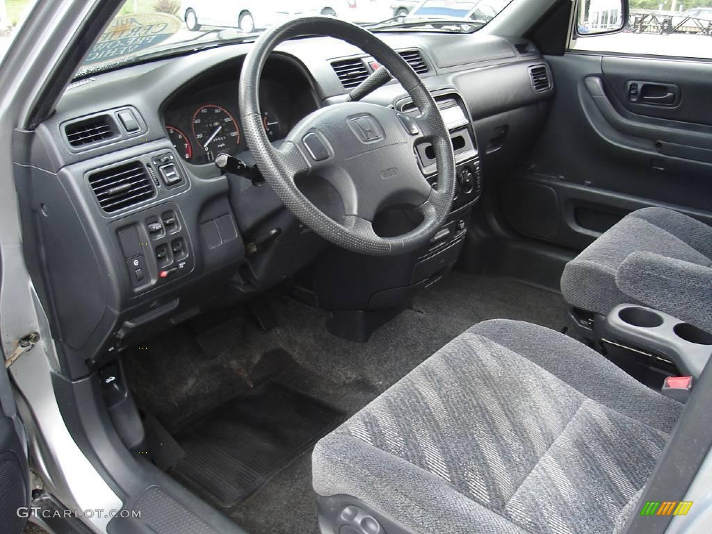 2001 CR-V LX 4WD - Satin Silver Metallic / Dark Gray photo #21