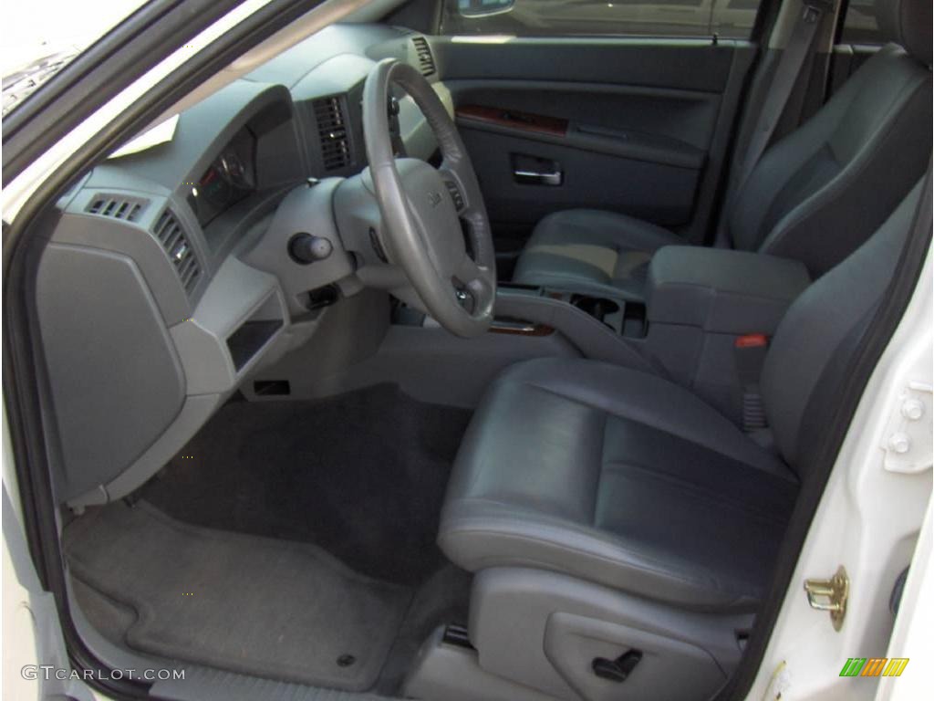 2006 Grand Cherokee Limited - Bright Silver Metallic / Medium Slate Gray photo #5