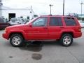 1996 Flame Red Jeep Grand Cherokee Limited 4x4  photo #2